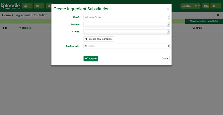 Ingredient Substitutions - Kafoodle Kitchen